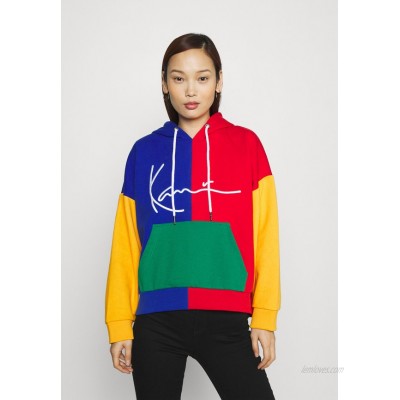 Karl Kani SIGNATURE BLOCK HOODIE Sweatshirt multicolor/multicoloured 