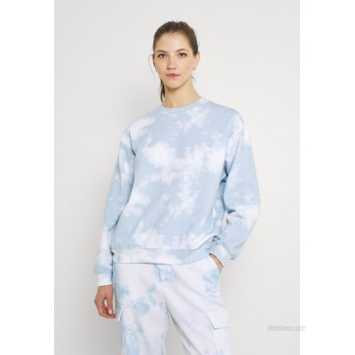 Monki Sweatshirt blue dusty light/blue/light blue 