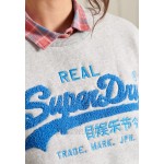 Superdry SUPERDRY VINTAGE LOGO CHENILLE Sweatshirt light grey marl/light grey