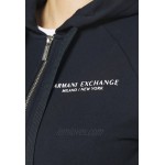 Armani Exchange FELPA Zipup sweatshirt navy/dark blue