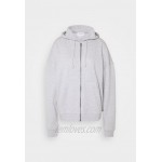 Even&Odd Oversized Hooded Sweat Jacket Zipup sweatshirt mottled light grey
