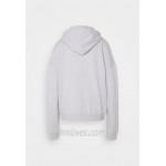 Even&Odd Oversized Hooded Sweat Jacket Zipup sweatshirt mottled light grey