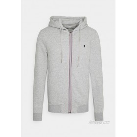 Faguo UNISEX MESNIL Zipup sweatshirt grey/mottled light grey 
