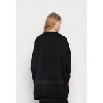 Monki Zipup sweatshirt black