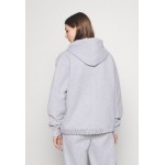 Nicki Studios LOGO ZIP HOODIE Zipup sweatshirt grey melange/light grey