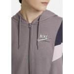 Nike Sportswear HERITAGE Zipup sweatshirt purple smoke/dark raisin/pink foam/lilac