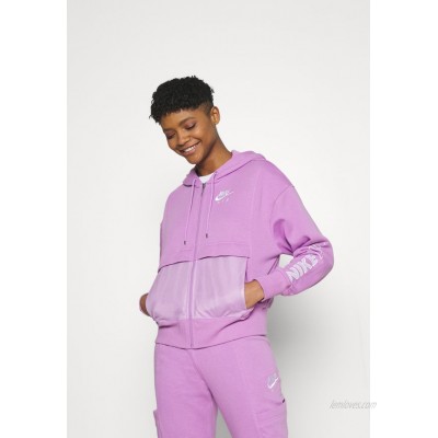 Nike Sportswear Zipup sweatshirt violet shock/white/berry 