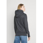 Ragwear NESKA ZIP Zipup sweatshirt black/dark grey