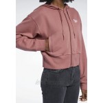 Reebok Classic CLASSIC SMALL LOGO FULL ZIP FOUNDATION CASUAL HOODIE Zipup sweatshirt red/pink