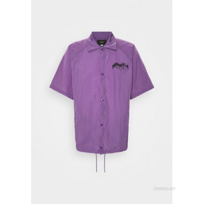 Grimey LIVEUTION SHORT SLEEVE COACH JACKET UNISEX Summer jacket purple 