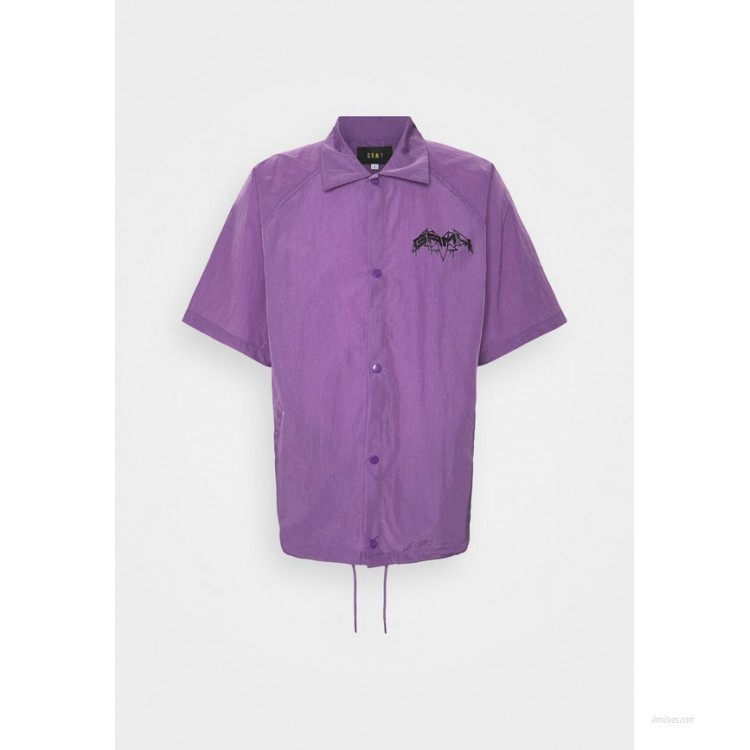 Grimey LIVEUTION SHORT SLEEVE COACH JACKET UNISEX Summer jacket purple