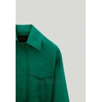 Massimo Dutti Summer jacket green