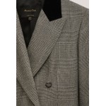 Massimo Dutti Short coat light grey