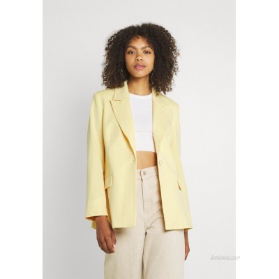 NUIN SINGLE BREASTED Short coat yellow 