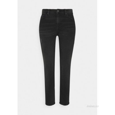 Esprit Straight leg jeans black dark wash/darkblue denim 