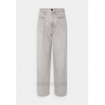 Goldsign THE PLEAT CURVE Straight leg jeans wylam (lt grey)/grey
