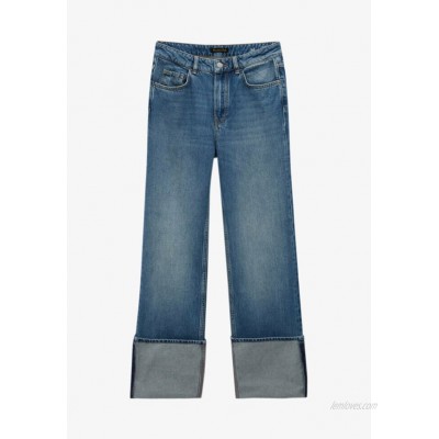 Massimo Dutti Straight leg jeans dark blue 