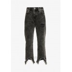 NGHTBRD WASHED OUT VOODOOCHILD Straight leg jeans black/black denim