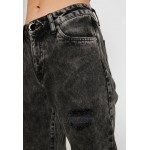 NGHTBRD WASHED OUT VOODOOCHILD Straight leg jeans black/black denim