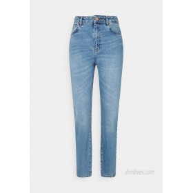 Noisy May Tall NMISABEL MOM Straight leg jeans light blue denim/blue denim 