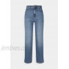 ONLY ONLMEGAN WIDE ANKLE Straight leg jeans light medium blue denim/lightblue denim 
