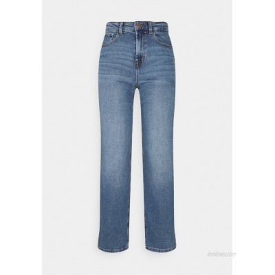 ONLY ONLMEGAN WIDE ANKLE Straight leg jeans light medium blue denim/lightblue denim 