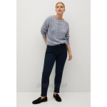 Violeta by Mango VELVET Straight leg jeans intensives dunkelblau/dark blue