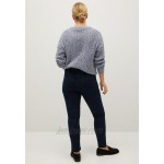 Violeta by Mango VELVET Straight leg jeans intensives dunkelblau/dark blue