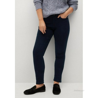 Violeta by Mango VELVET Straight leg jeans intensives dunkelblau/dark blue 