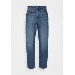 GAP BARREL BURFORD Relaxed fit jeans medium indigo/white denim