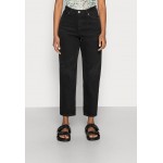 Monki Relaxed fit jeans black