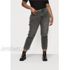 Noisy May Curve NMISABEL MOM  Relaxed fit jeans grey denim 