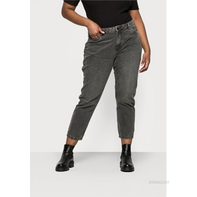 Noisy May Curve NMISABEL MOM  Relaxed fit jeans grey denim 