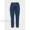 Pieces Curve PCVERA RELAXED  Relaxed fit jeans medium blue denim/blue denim 