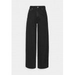 Weekday RAIL Relaxed fit jeans almost black/black