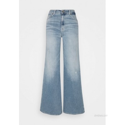 7 for all mankind LOTTA LUXE VINTAGE SKYWALK Flared Jeans light blue 