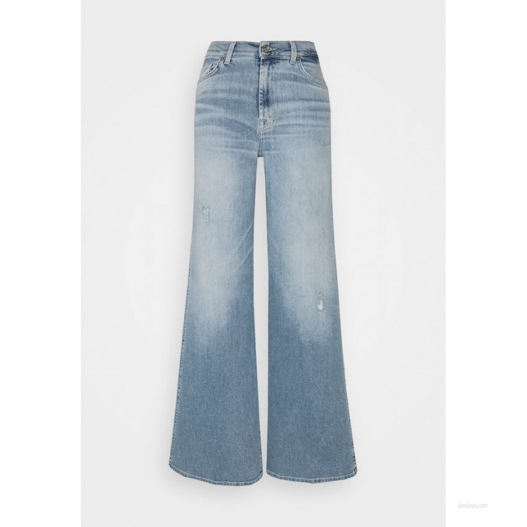 7 for all mankind LOTTA LUXE VINTAGE SKYWALK Flared Jeans light blue