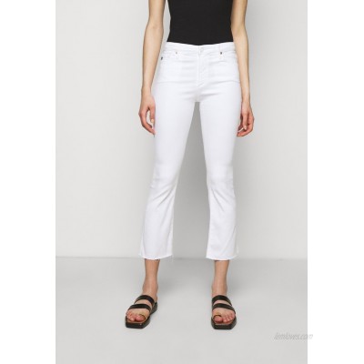 AG Jeans JODI CROP Flared Jeans white 