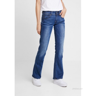 GStar MIDGE MID BOOTCUT  Bootcut jeans faded blue/blue denim 