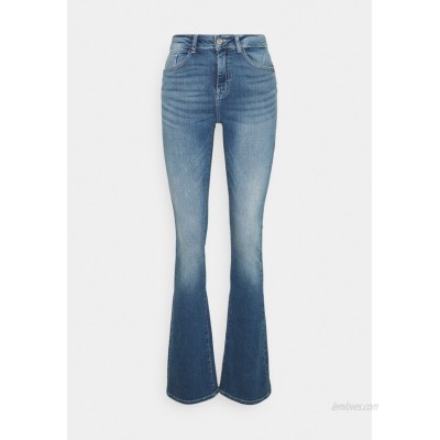Noisy May Tall NMMARLI TALL Flared Jeans medium blue denim/blue denim 