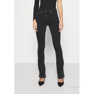 Selected Femme SLFSERENA Bootcut jeans black denim/black 