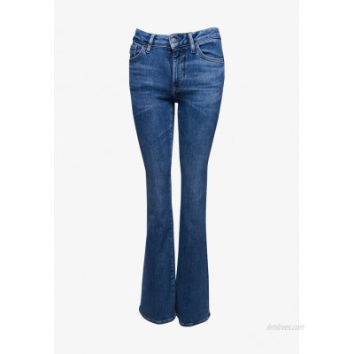 Superdry Flared Jeans dark indigo aged/dark blue 