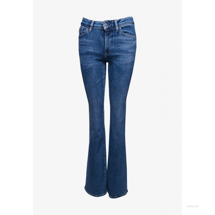 Superdry Flared Jeans dark indigo aged/dark blue