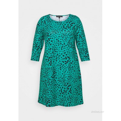 CAPSULE by Simply Be 3/4 SLEEVE SWING DRESS Day dress green 