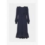 Dorothy Perkins FRILL FRONT SMOCK DRESS Day dress navy/dark blue
