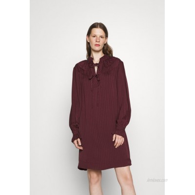 See by Chloé Day dress obscure purple/dark red 