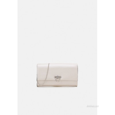 Dorothy Perkins RING LOCK Clutch champagne/white 