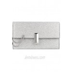 BOSS NATHALIE CLUTCH GELDBÖRSE LEDER Handbag silver/silvercoloured