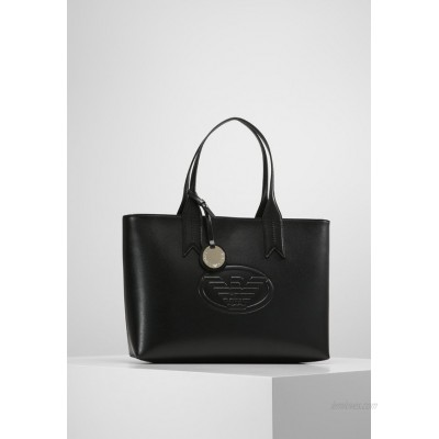 Emporio Armani ZIP EAGLE Handbag nero/black 