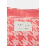 CECILIE copenhagen BAG LARGE DOGTOOTH Tote bag emberglow/red